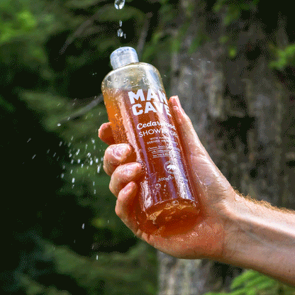 Buy ManCave Cedarwood Shower Gel 500ml, Mens Shower Gel, Fathers Day | s at Woven Durham
