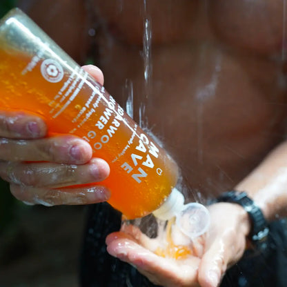 Buy ManCave Cedarwood Shower Gel 500ml, Mens Shower Gel, Fathers Day | s at Woven Durham