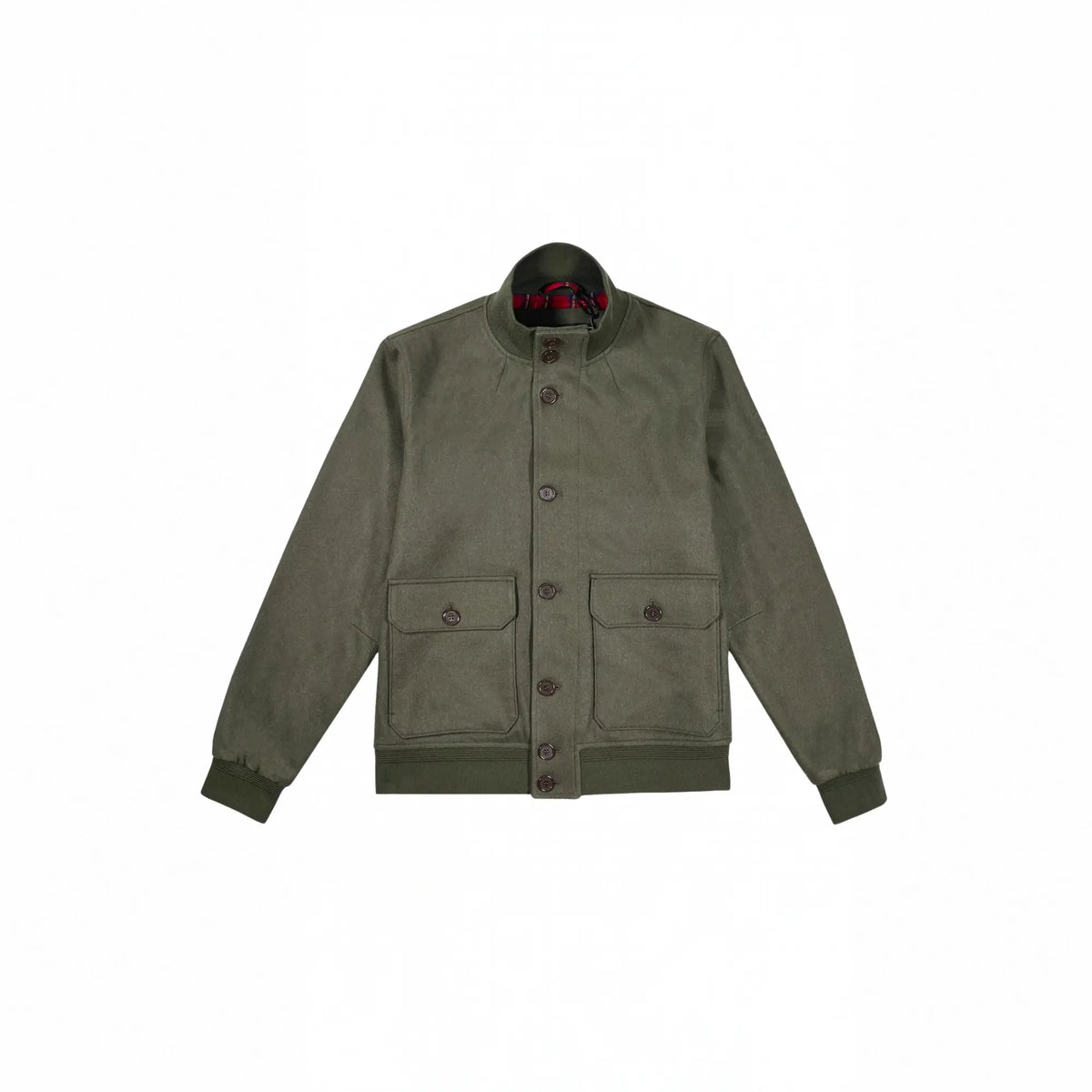 Buy Merc London Cliff Khaki Bomber Jacket | Harrington Jacketss at Woven Durham