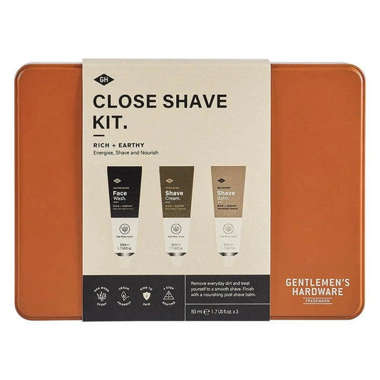 Buy Gentlemen's Hardware Close Shave Kit | Skin Cares at Woven Durham