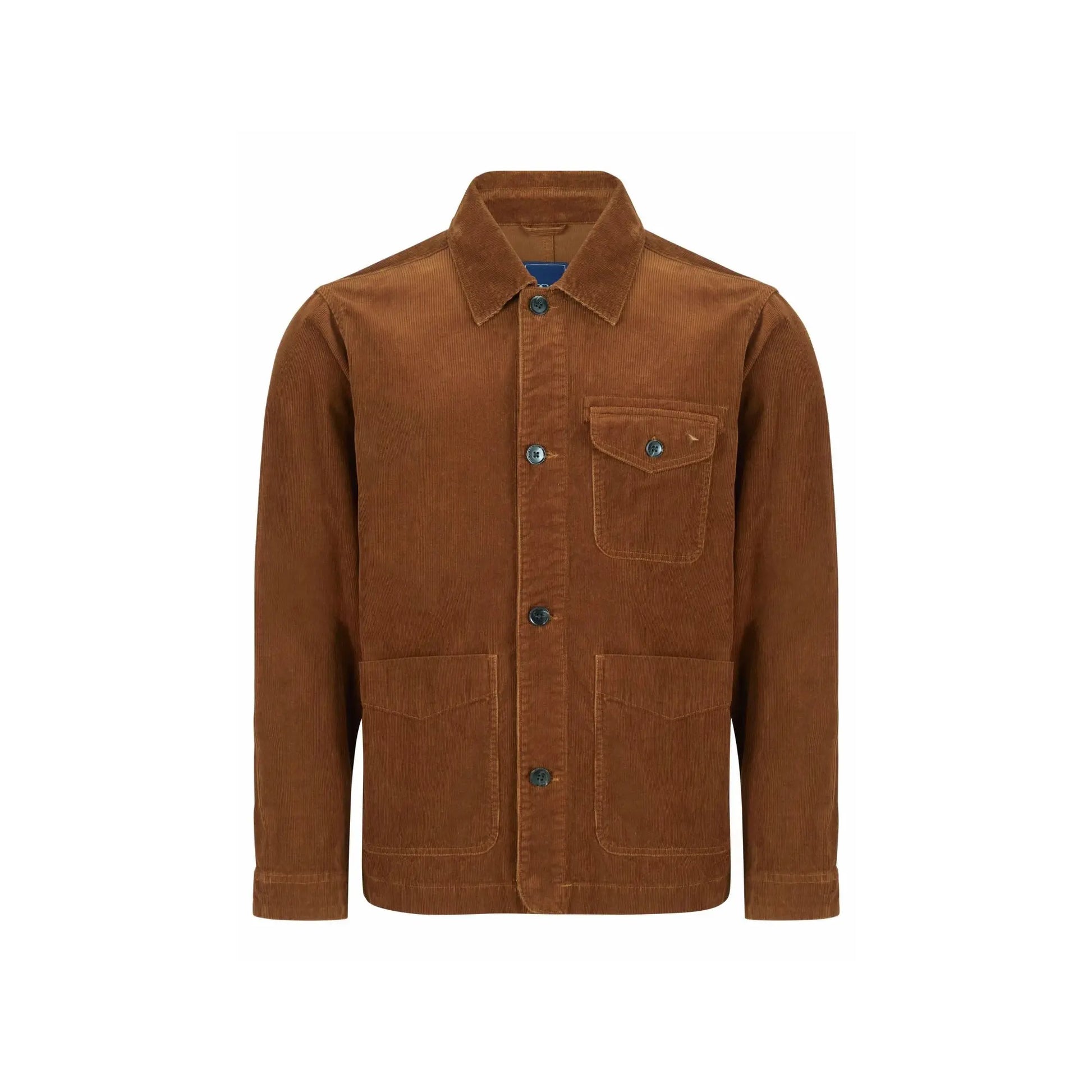Buy Douglas & Grahame Cord Button Through Rust Jacket | Overcoatss at Woven Durham