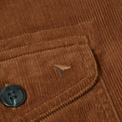Buy Douglas & Grahame Cord Button Through Rust Jacket | Overcoatss at Woven Durham