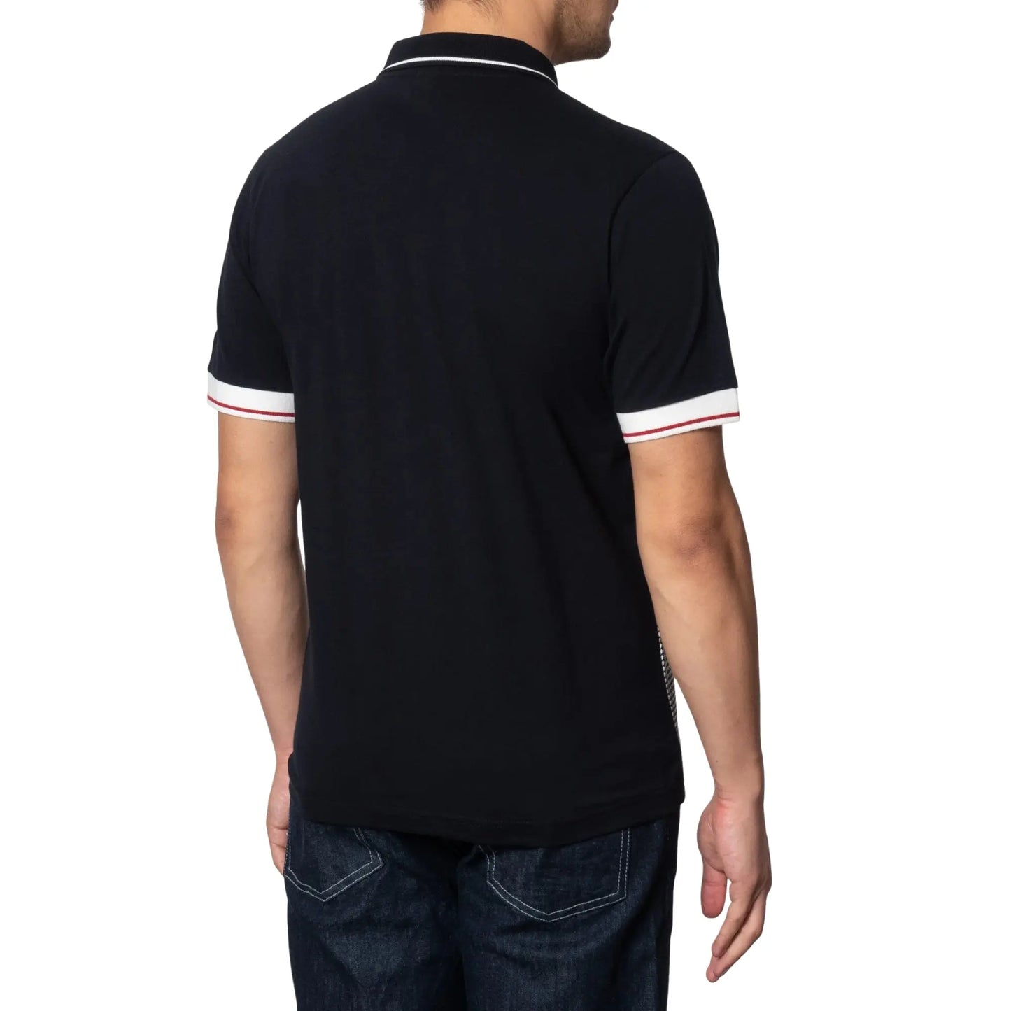 Buy Merc London Corona Polo - Black | Short-Sleeved Polo Shirtss at Woven Durham