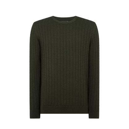 Buy Remus Uomo Crew-Neck Jumper - Green | Crew-Neck Jumperss at Woven Durham