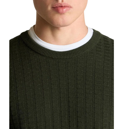 Buy Remus Uomo Crew-Neck Jumper - Green | Crew-Neck Jumperss at Woven Durham