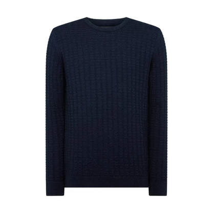 Buy Remus Uomo Crew-Neck Jumper - Navy | Crew-Neck Jumperss at Woven Durham