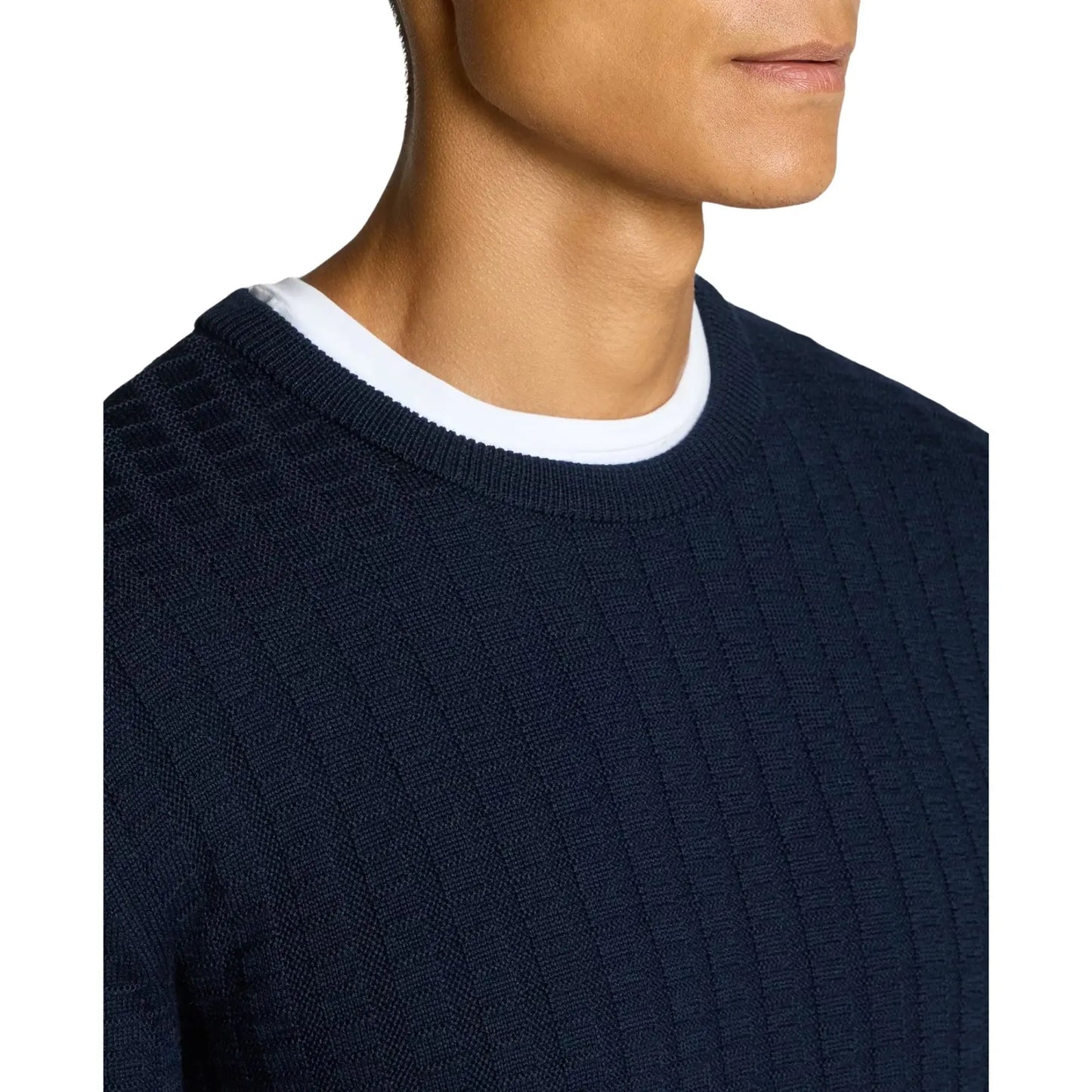 Buy Remus Uomo Crew-Neck Jumper - Navy | Crew-Neck Jumperss at Woven Durham