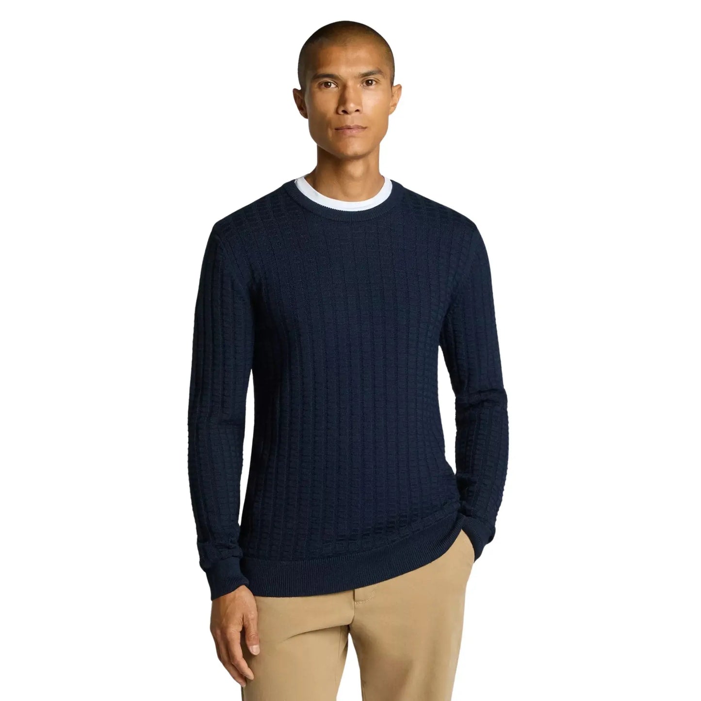 Buy Remus Uomo Crew-Neck Jumper - Navy | Crew-Neck Jumperss at Woven Durham
