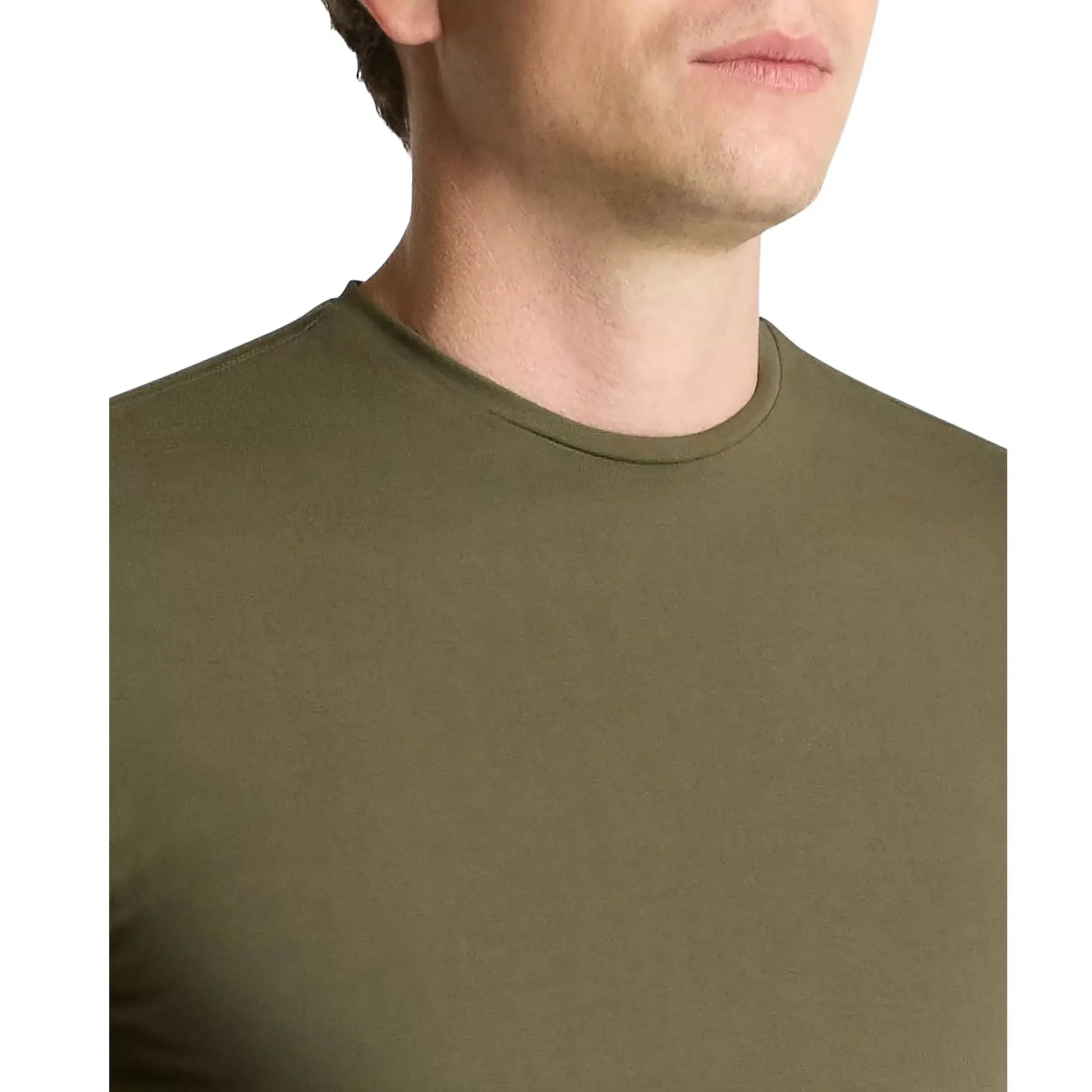 Buy Remus Uomo Crew Neck Stretch T-Shirt - Dark Green | T-Shirtss at Woven Durham