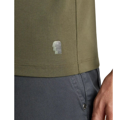 Buy Remus Uomo Crew Neck Stretch T-Shirt - Dark Green | T-Shirtss at Woven Durham