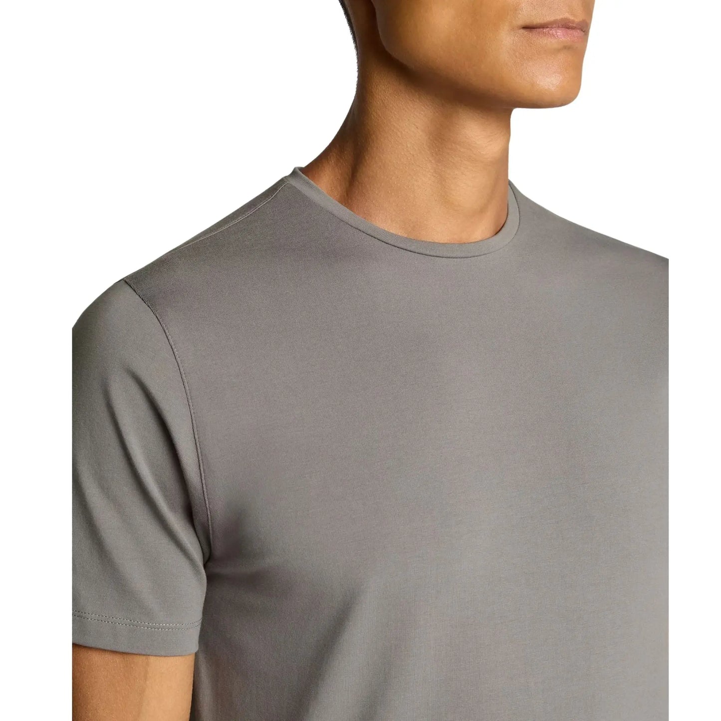 Buy Remus Uomo Crew Neck Stretch T-Shirt - Dark Grey | T-Shirtss at Woven Durham