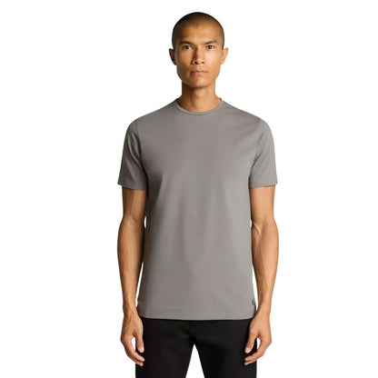 Buy Remus Uomo Crew Neck Stretch T-Shirt - Dark Grey | T-Shirtss at Woven Durham