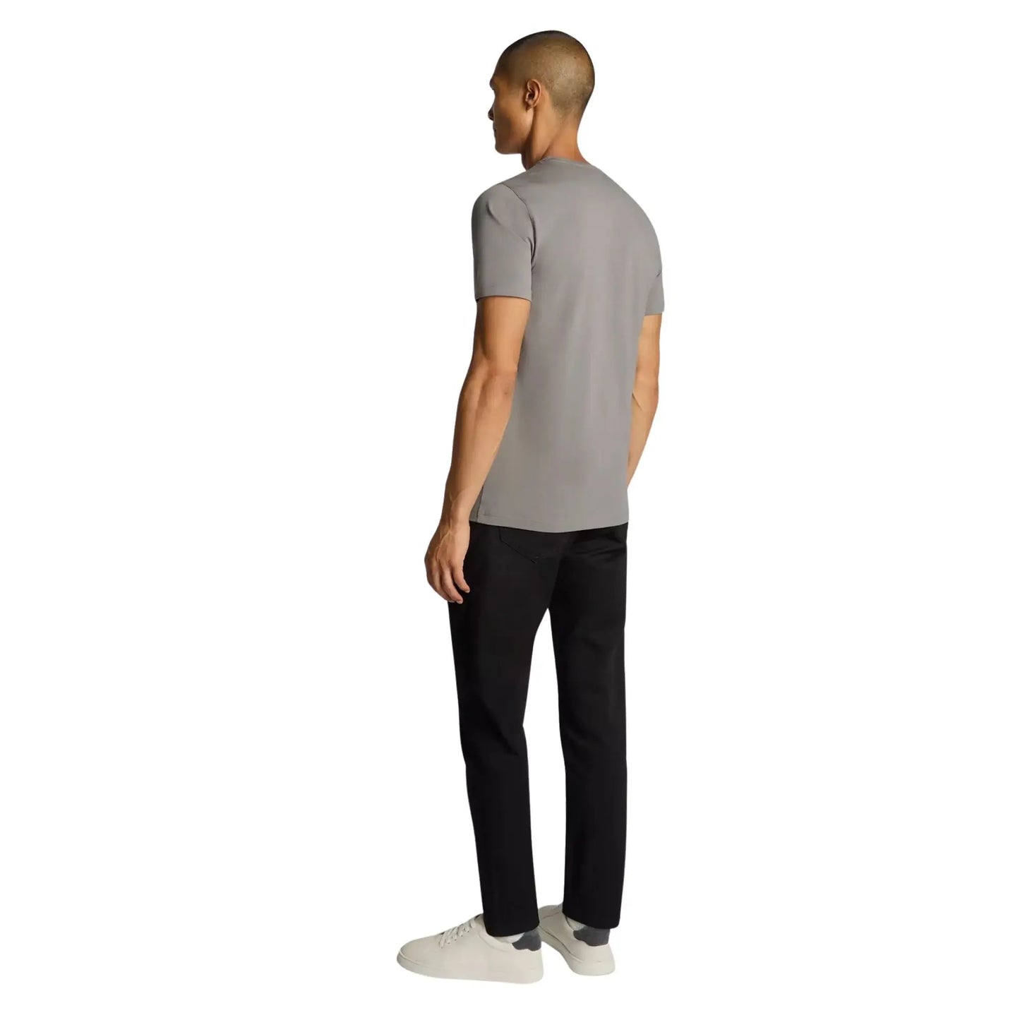 Buy Remus Uomo Crew Neck Stretch T-Shirt - Dark Grey | T-Shirtss at Woven Durham