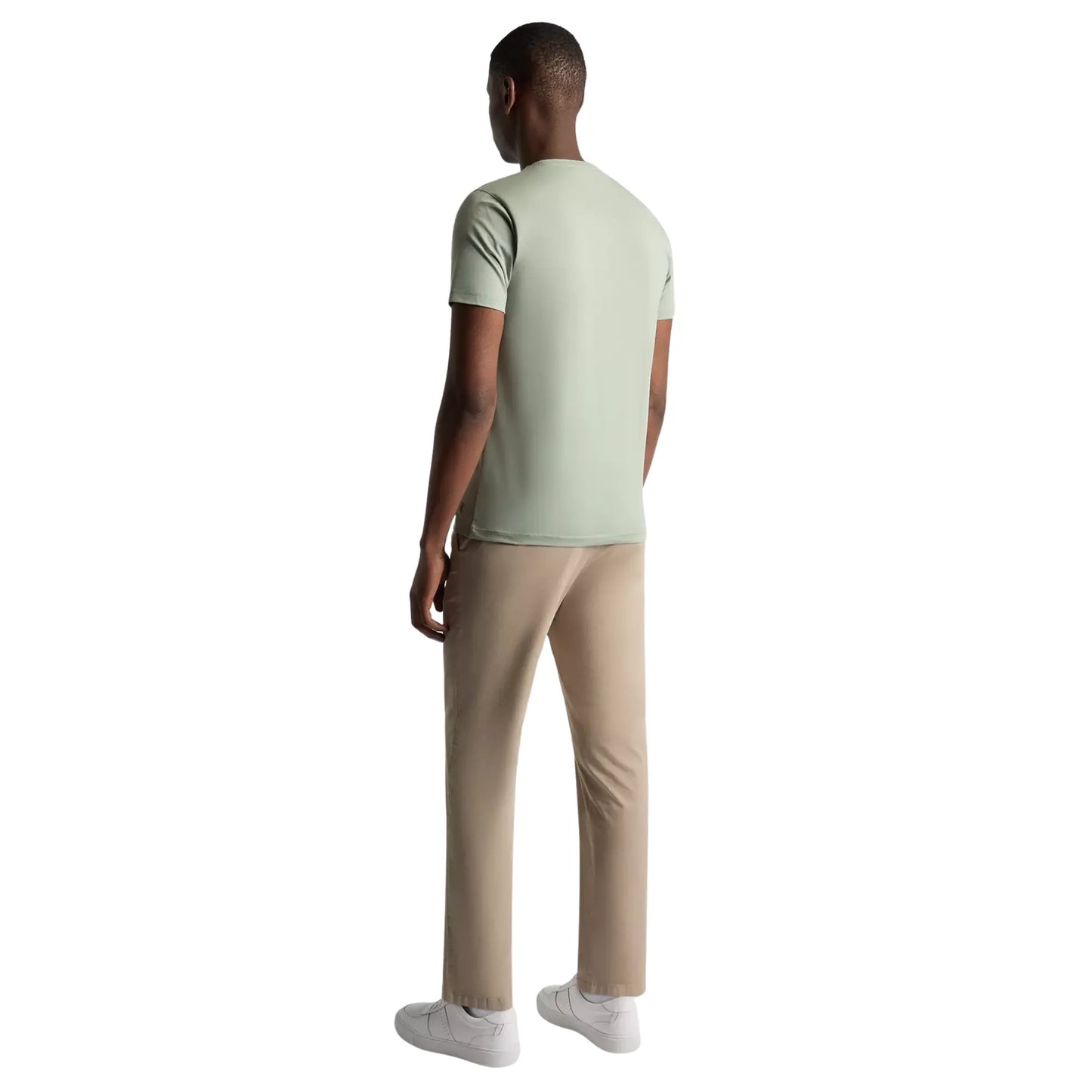 Buy Remus Uomo Crew Neck Stretch T-Shirt - Green | T-Shirtss at Woven Durham