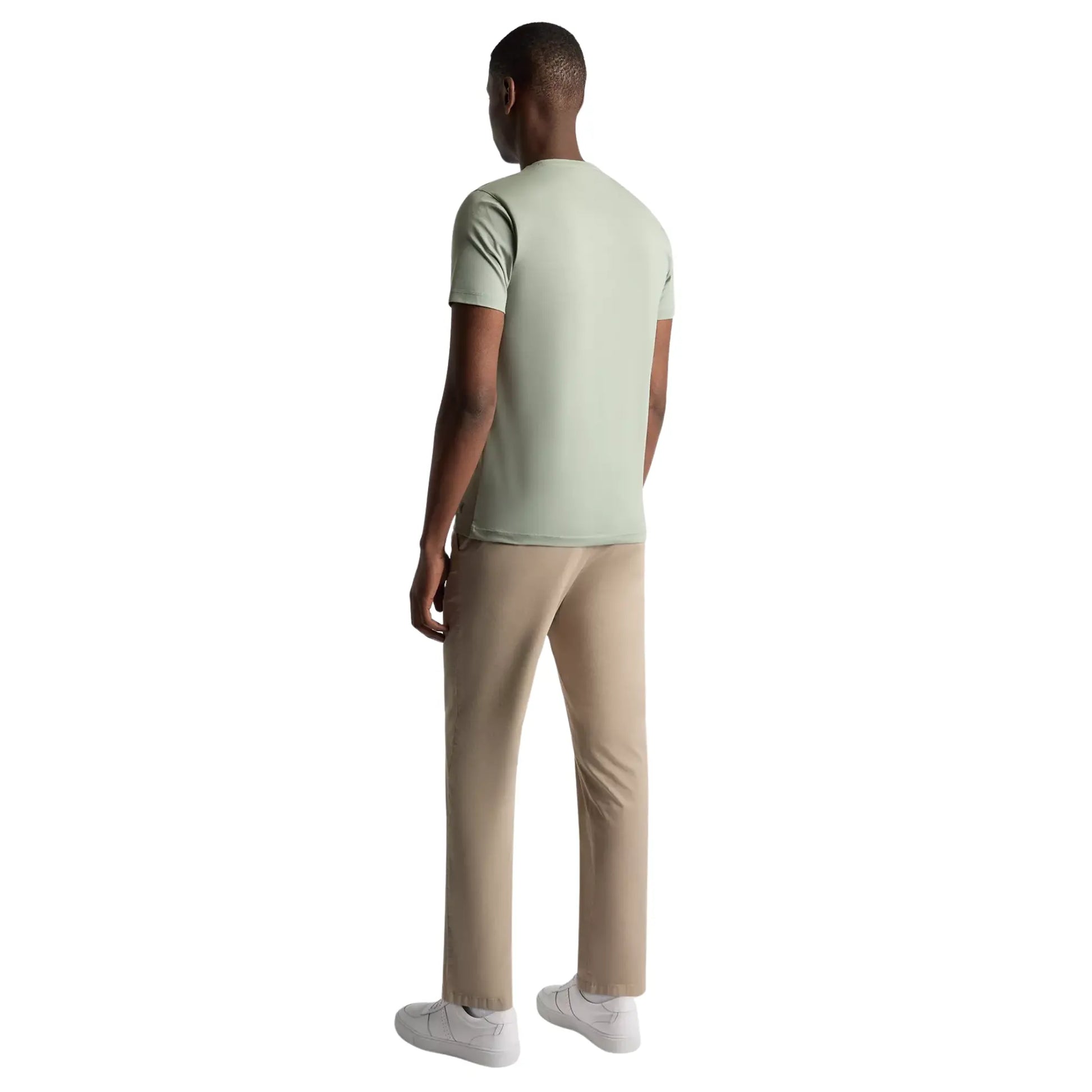 Buy Remus Uomo Crew Neck Stretch T-Shirt - Green | T-Shirtss at Woven Durham