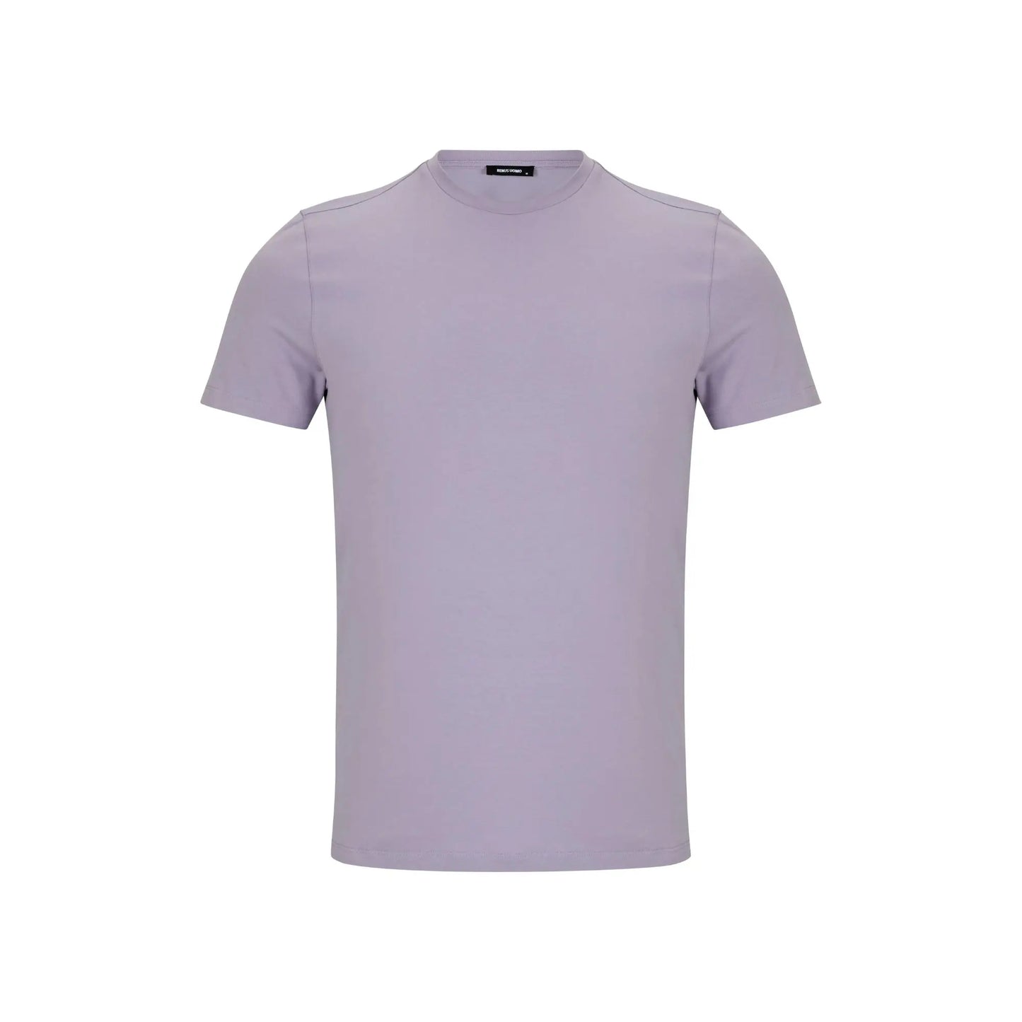 Buy Remus Uomo Crew Neck Stretch T-Shirt - Purple | T-Shirtss at Woven Durham