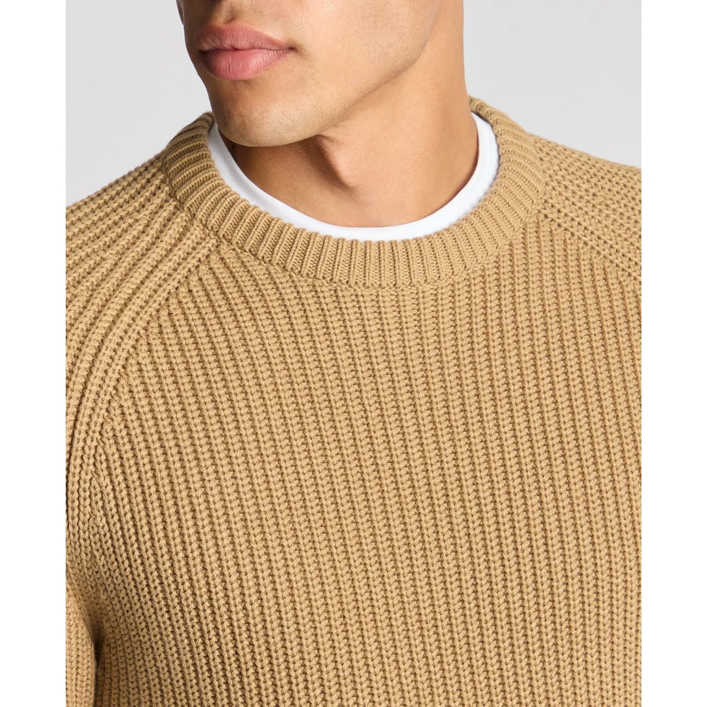 Buy Remus Uomo Crew Neck Sweater - Beige | Crew-Neck Jumperss at Woven Durham