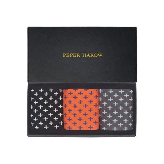 Buy Peper Harow Socks Crosslet Men's Gift Box | Sockss at Woven Durham