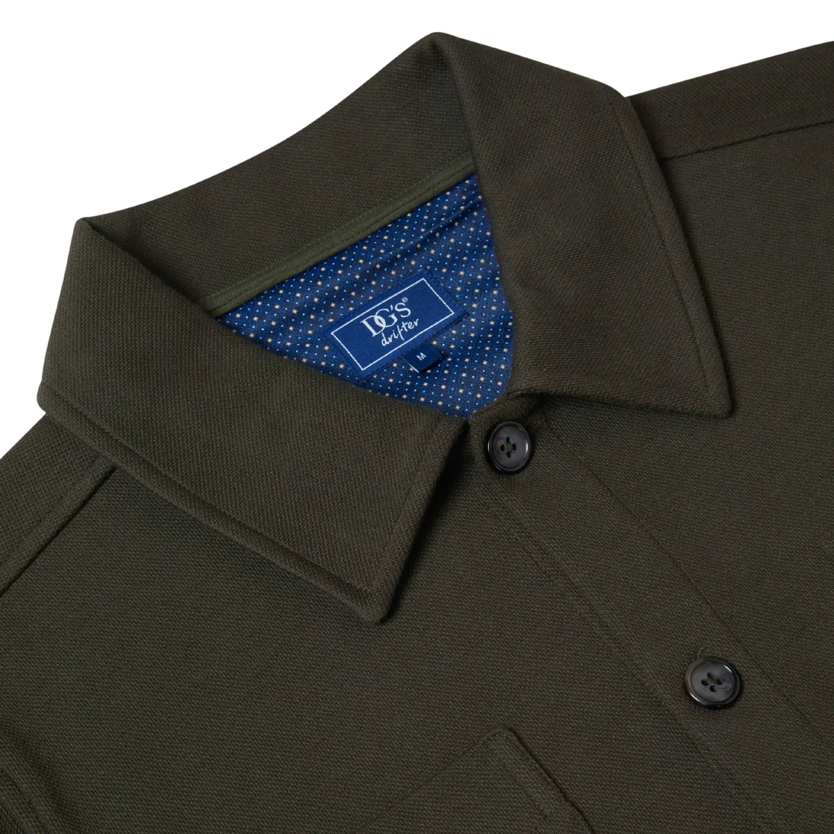Buy Douglas & Grahame DG's Drifter Green Long Sleeve Casual Top | Coatss at Woven Durham