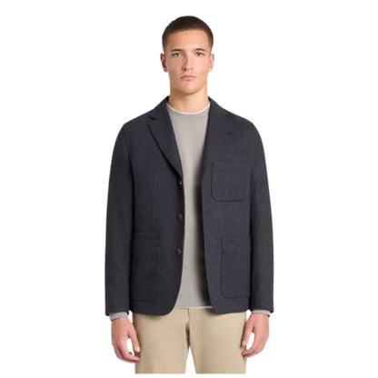 Buy Remus Uomo Dego Herringbone Blazer - Navy | Suit Jacketss at Woven Durham