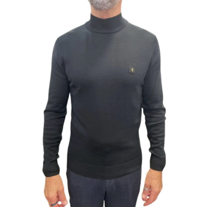 Buy Gabicci Vintage Duke Turtle Neck Jumper - Black | Turtle-Neck Jumpers at Woven Durham