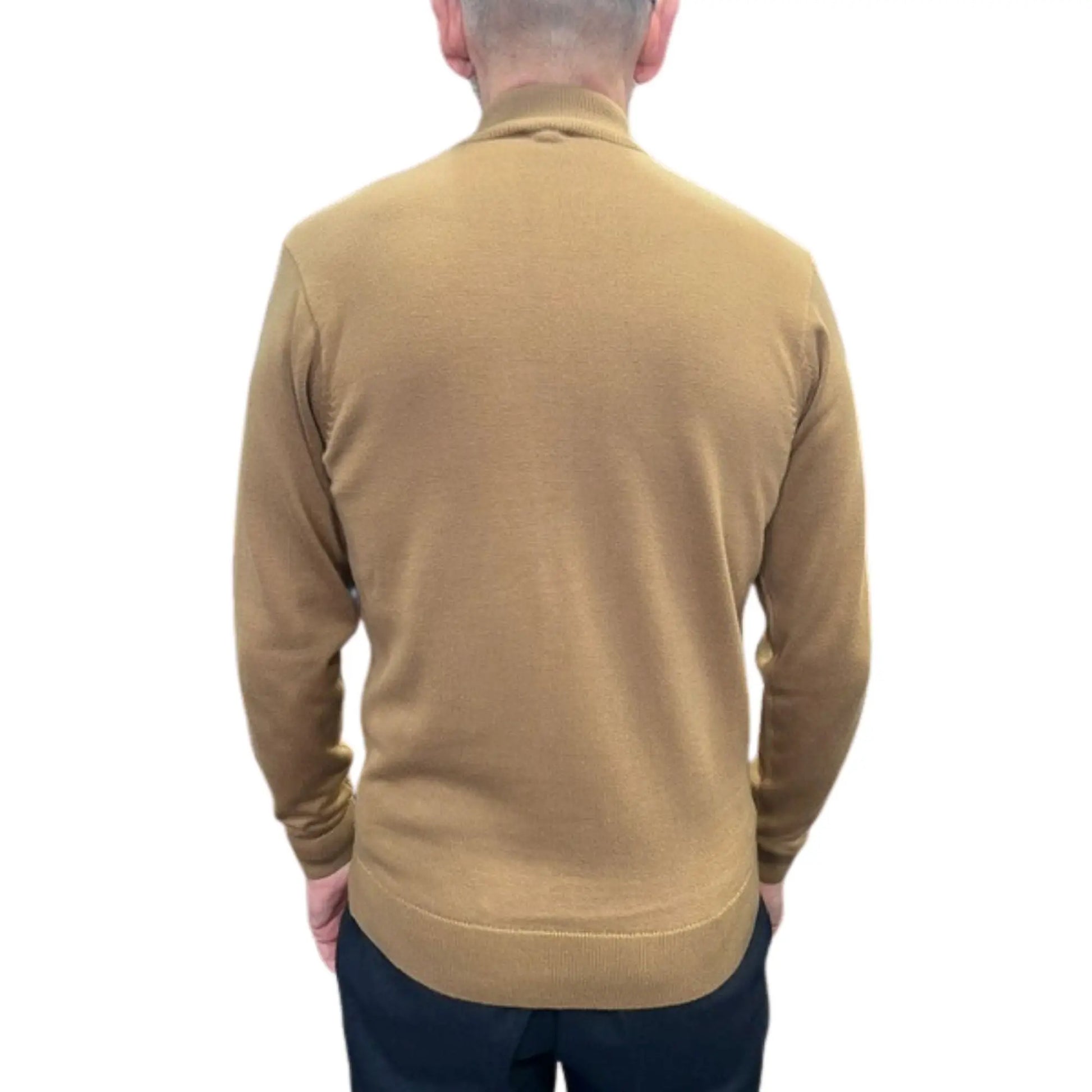 Buy Gabicci Vintage Duke Turtle Neck Jumper - Nutmeg | Turtle-Neck Jumpers at Woven Durham