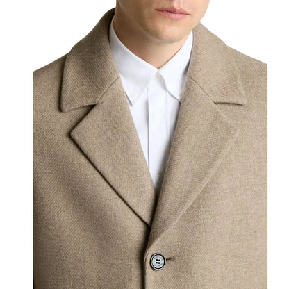 Buy Remus Uomo Dylan Overcoat - Taupe | Overcoatss at Woven Durham
