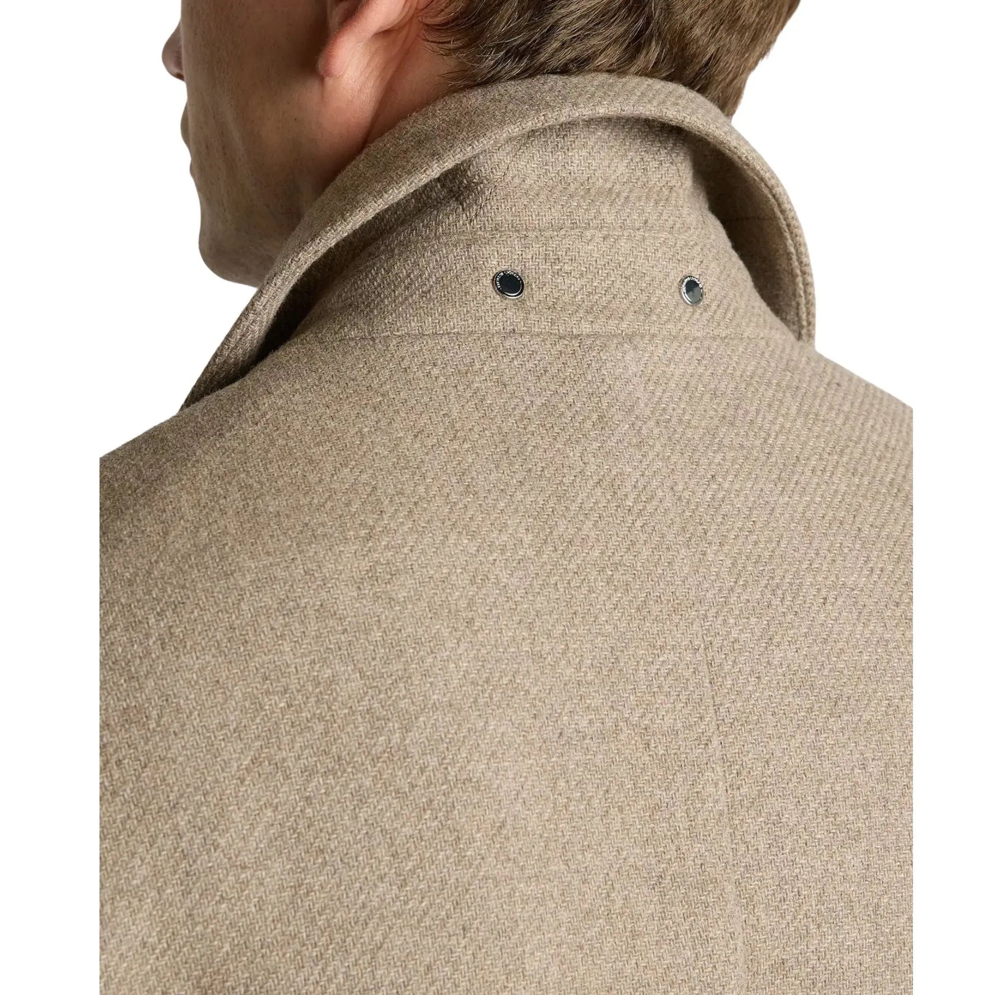Buy Remus Uomo Dylan Overcoat - Taupe | Overcoatss at Woven Durham