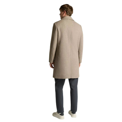 Buy Remus Uomo Dylan Overcoat - Taupe | Overcoatss at Woven Durham