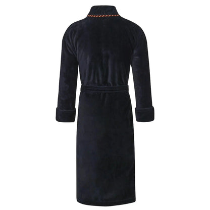 Buy Bown of London Earl Navy Dressing Gown | Nightgownss at Woven Durham