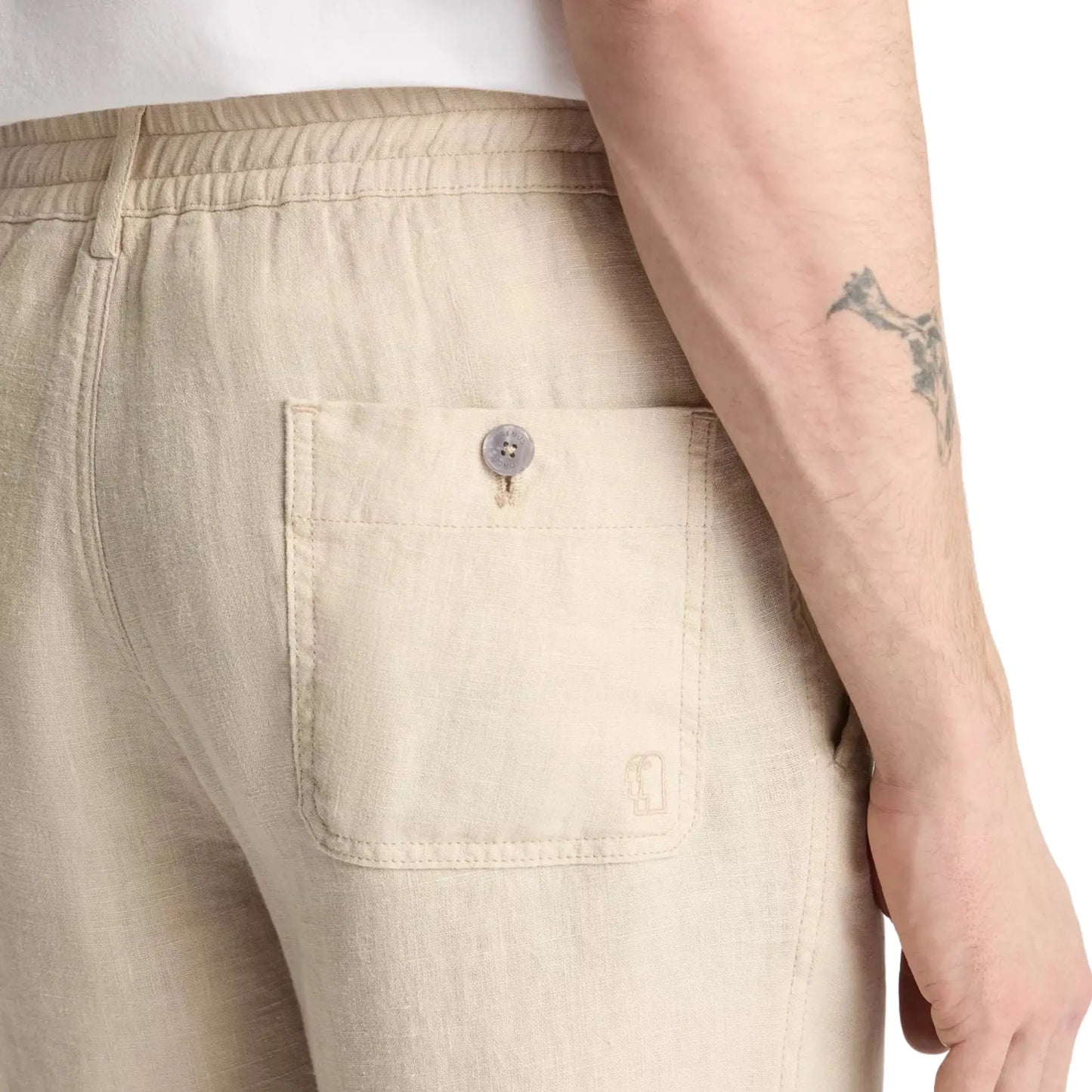 Buy Remus Uomo Elio Stone Tailored Chino | Chinoss at Woven Durham