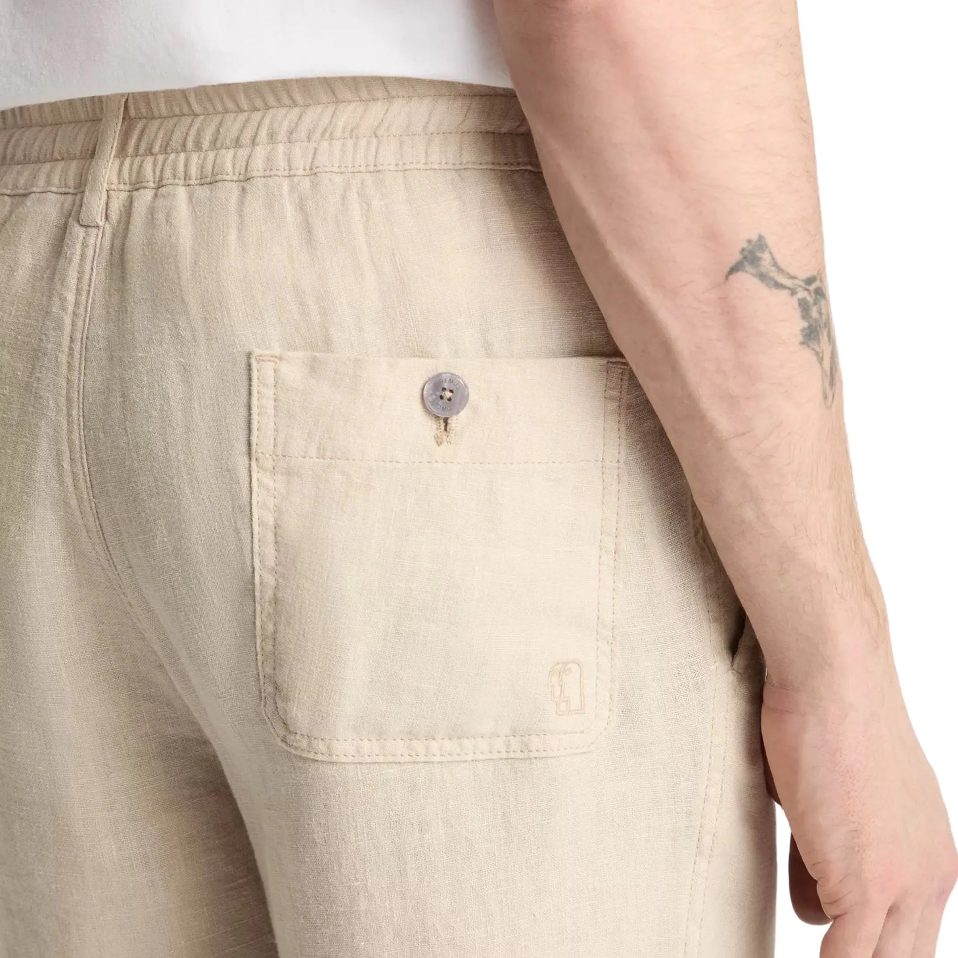 Buy Remus Uomo Elio Stone Tailored Chino | Chinoss at Woven Durham