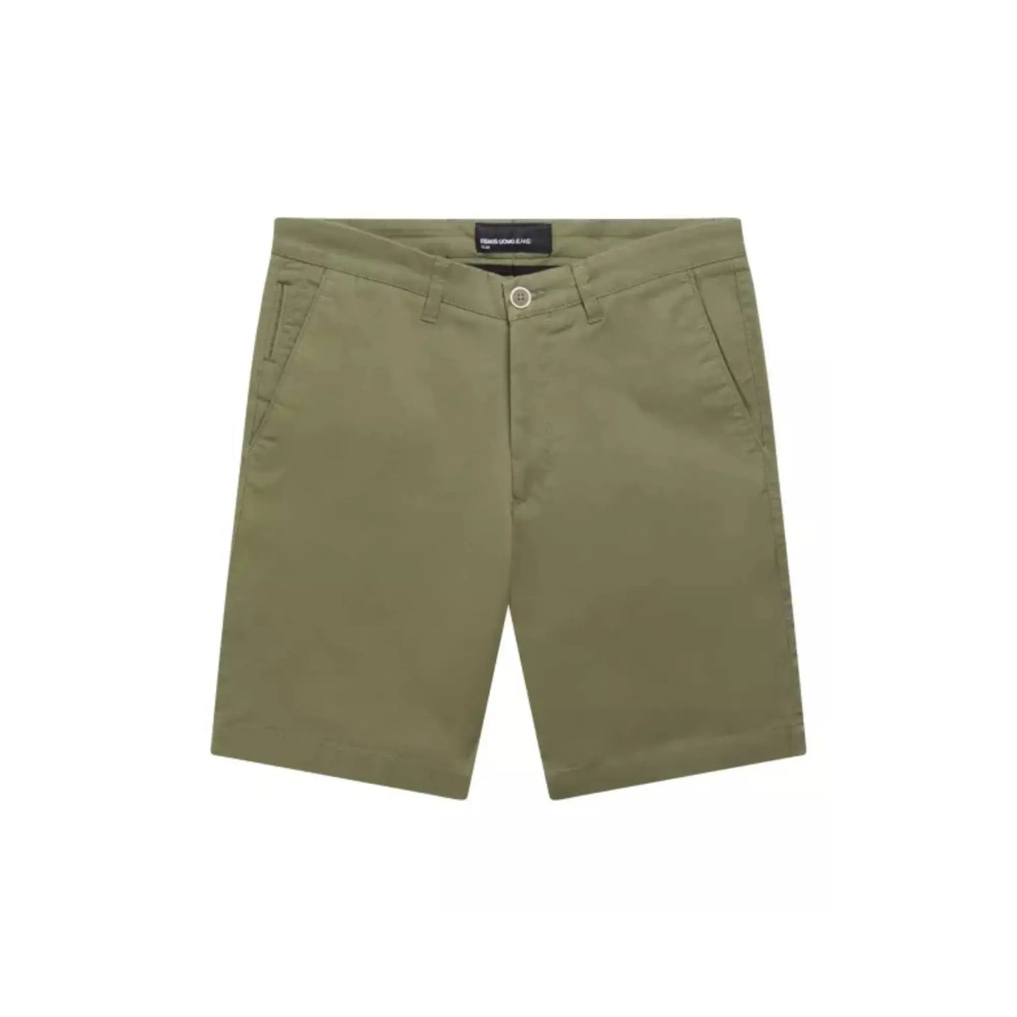 Buy Remus Uomo Emilio Tailored Chino Shorts -Green | Shortss at Woven Durham