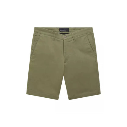 Buy Remus Uomo Emilio Tailored Chino Shorts -Green | Shortss at Woven Durham