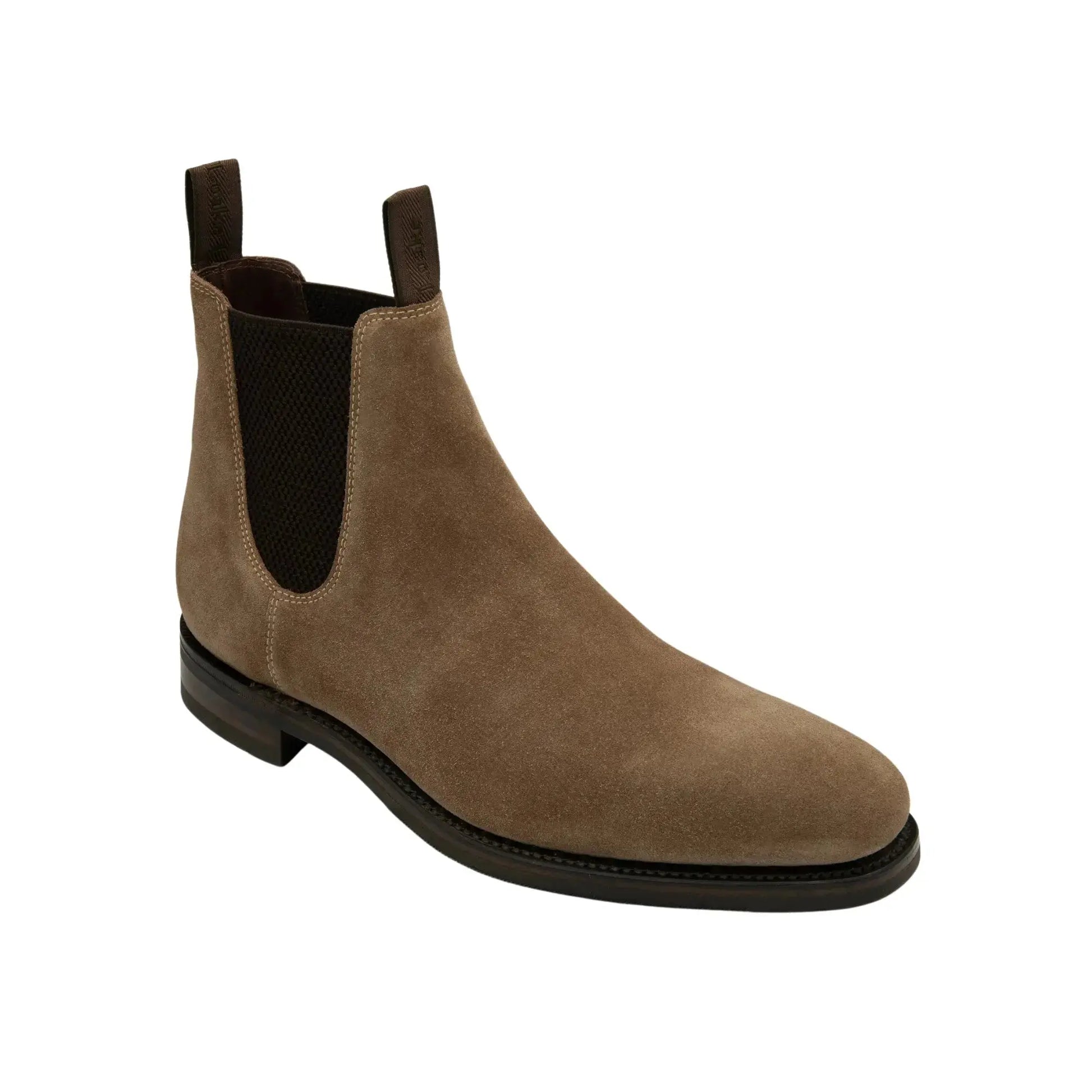 Buy Loake Emsworth Suede Chelsea Boot - Flint Suede | Chelsea Bootss at Woven Durham