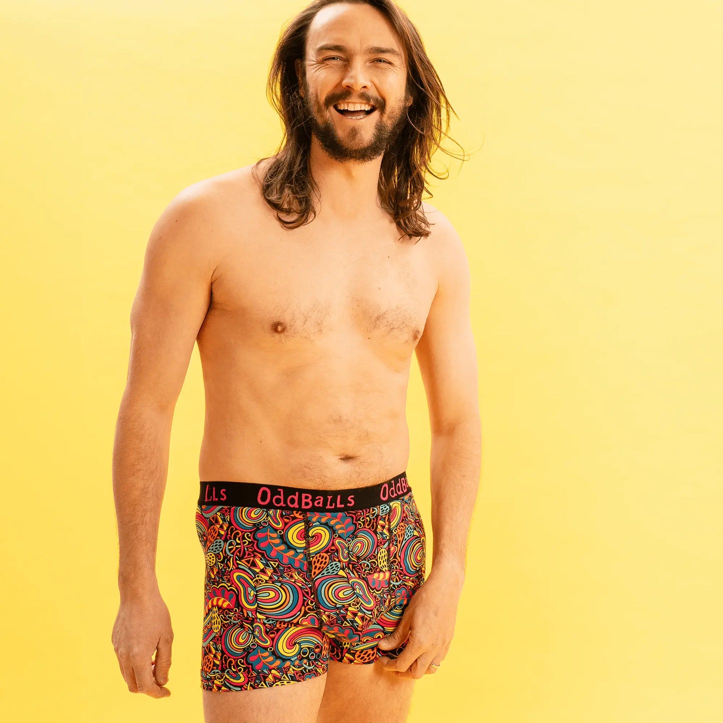 Buy OddBalls Enchanted - Mens Cotton Boxer Shorts | s at Woven Durham
