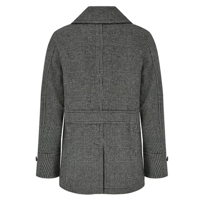 Buy Merc London Fairford Pea Coat - Grey | Coatss at Woven Durham