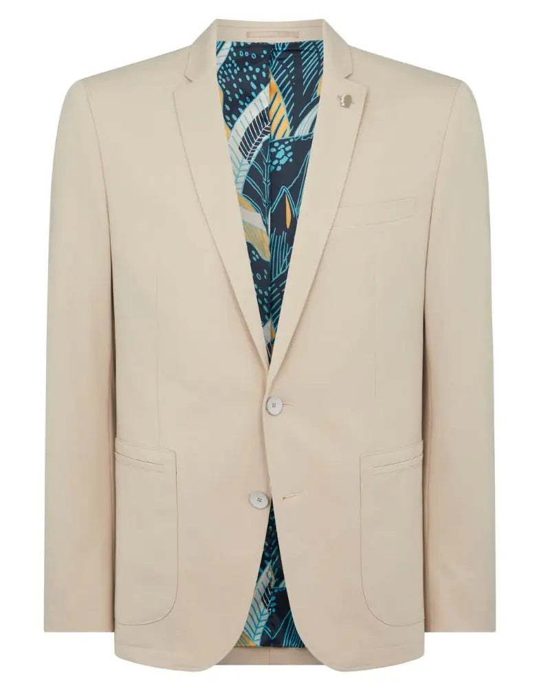 Buy Remus Uomo Favian Jersey Blazer - Beige | Suit Jacketss at Woven Durham