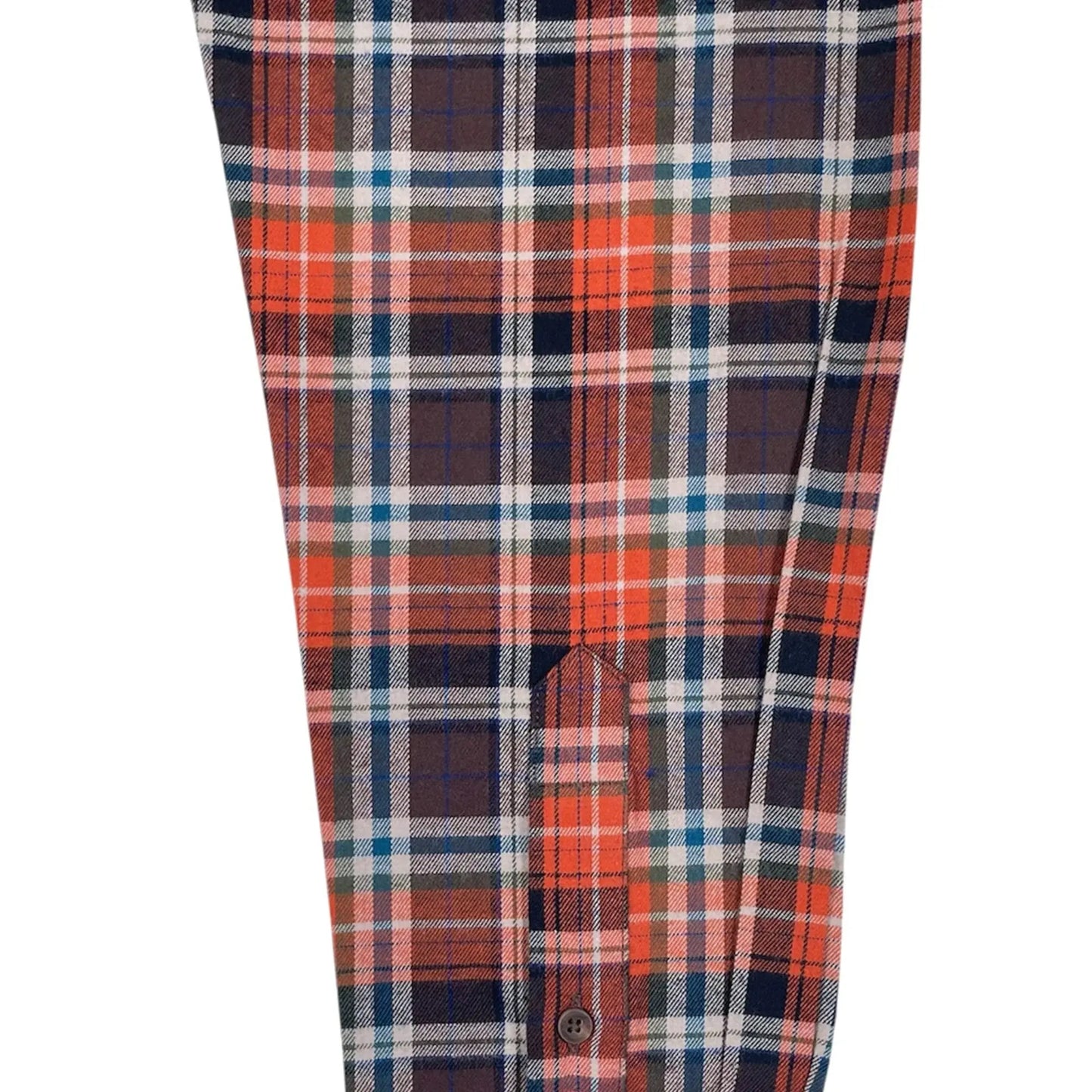 Buy Merc London Fiddler Check Shirt - Brown | Long-Sleeved Shirtss at Woven Durham