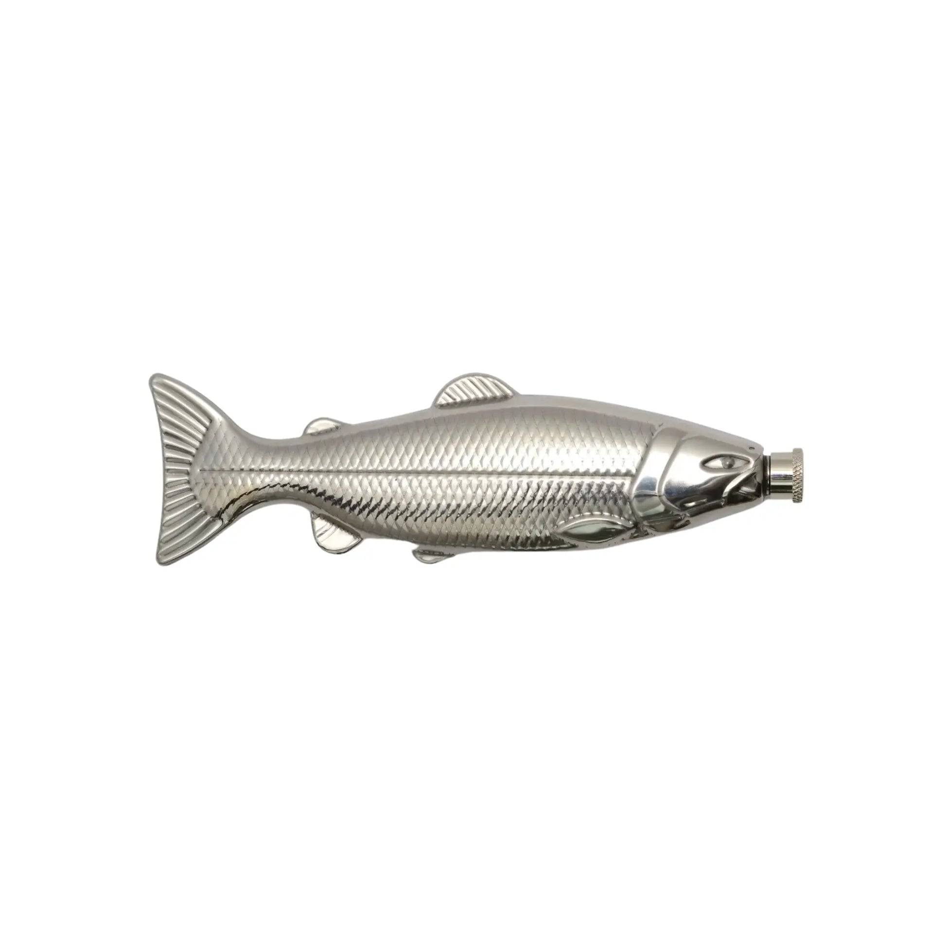 Buy Gentlemen's Hardware Fish Flask - Silver | Hip Flaskss at Woven Durham