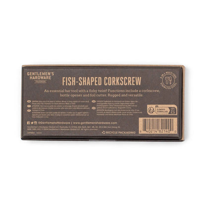 Buy Designworks Collective Fish Shaped Waiter's Corkscrew | Bottle Openerss at Woven Durham
