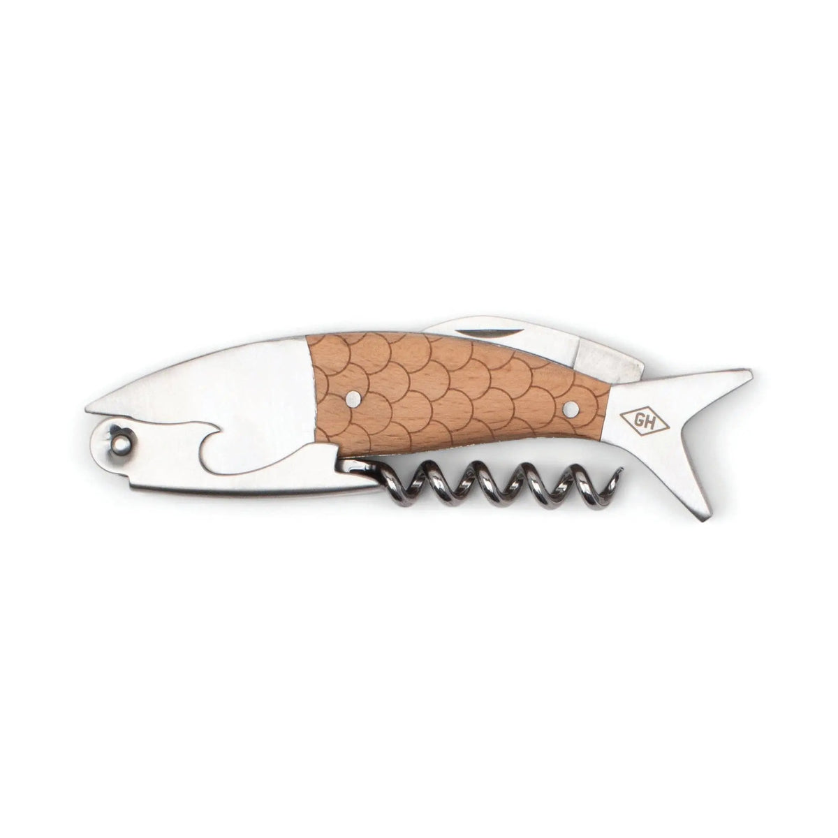 Buy Designworks Collective Fish Shaped Waiter's Corkscrew | Bottle Openerss at Woven Durham