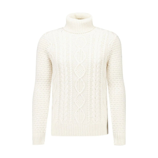Buy Merc London Galaxy Jumper - Ecru Marl | Roll-Neck Jumperss at Woven Durham