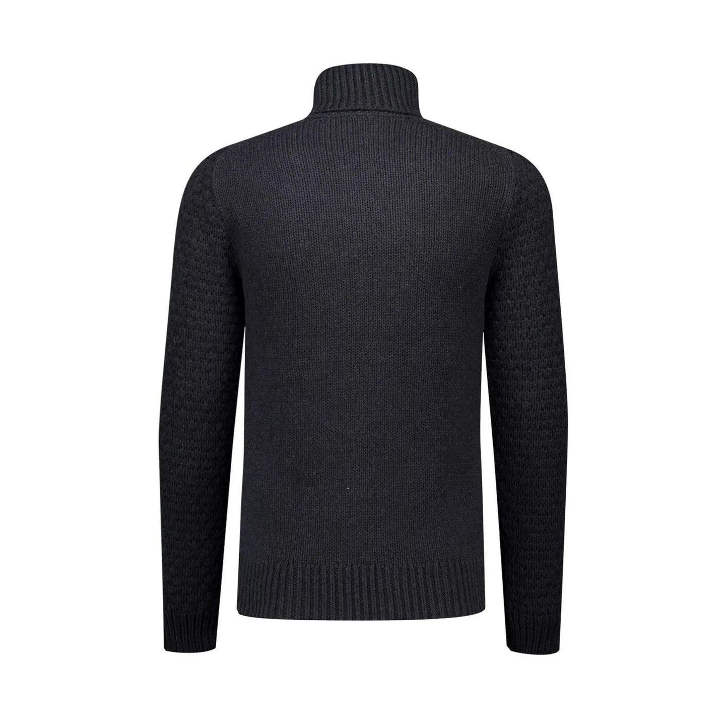Buy Merc London Galaxy Jumper - Marl Charcoal | Roll-Neck Jumperss at Woven Durham