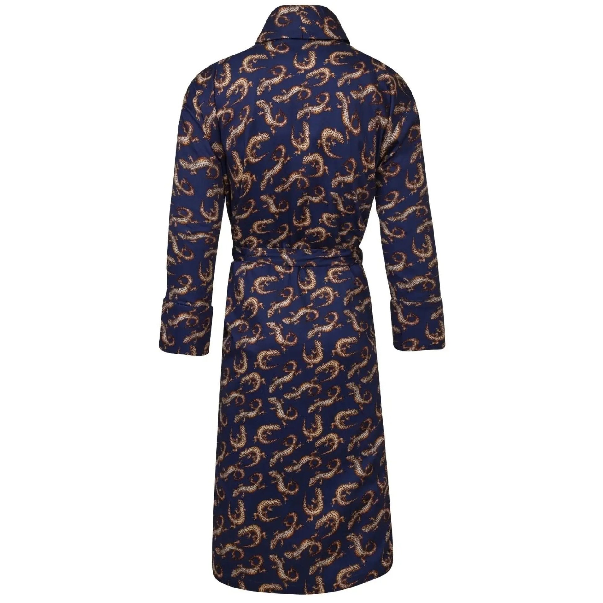Buy Bown of London Gekko Dressing Gown - Navy | Nightgownss at Woven Durham