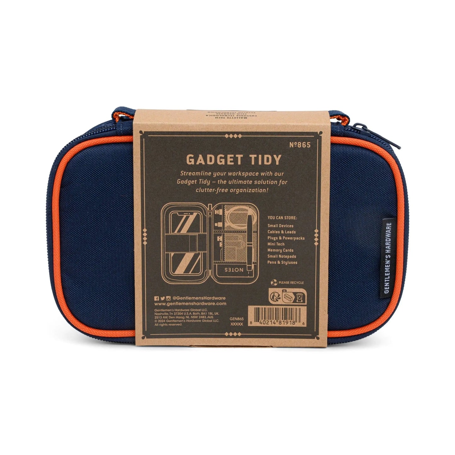 Buy Designworks Collective Gentlemen's Hardware Tech Tidy Case | s at Woven Durham