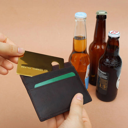 Buy SUCK UK Gold Card - Credit card bottle opener | Bottle Openerss at Woven Durham