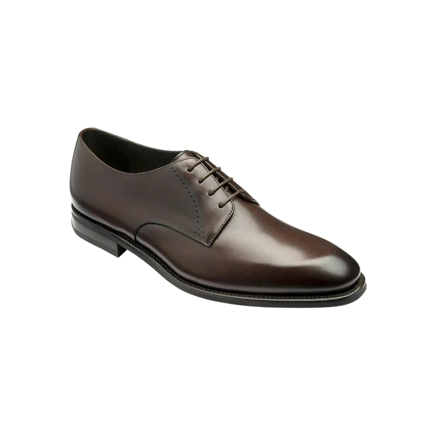 Buy Loake Gosling Derby Shoe - Dark Brown | Derby Shoess at Woven Durham