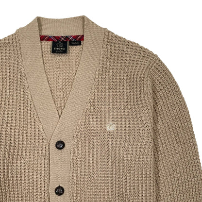 Buy Merc London Grayson Chunky Knit Cardigan - Sand | Cardiganss at Woven Durham