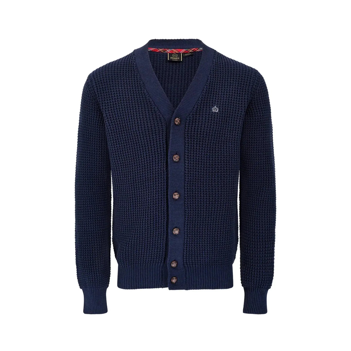 Grayson Navy Chunky Knit Cardigan